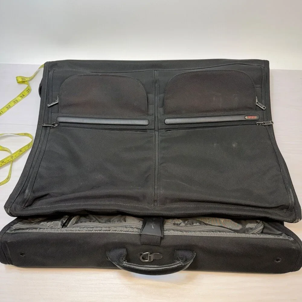 TUMI Alpha‎ Tri-fold Carry-On Travel Garment Bag Ballistic Nylon Black